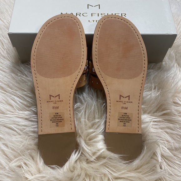 NWT Marc Fisher LTD Paxton slip on sandal. Women’s size 8.5 - Picture 4 of 6